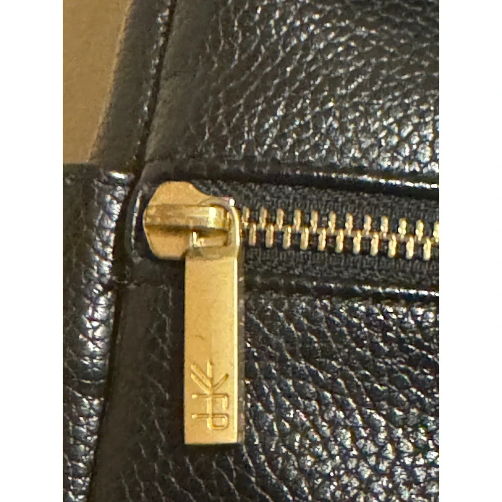 Freshly Picked Classic Diaper Bag Backpack Black Vegan Leather GLD Hardware $199